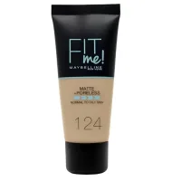 Maybelline Maybelline Fit Me Matte + Poreless Foundation – 124 Soft Sand