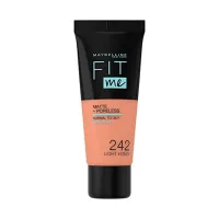 Maybelline Maybelline Fit Me Matte + Poreless Foundation – 242 Light Honey