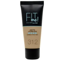 Maybelline Maybelline Fit Me Matte + Poreless Foundation – 312 Golden
