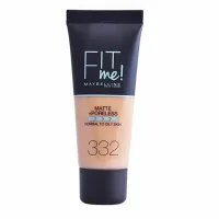 Maybelline Maybelline Fit Me Matte + Poreless Foundation – 332 Golden Caramel