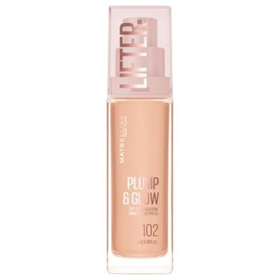 Maybelline Maybelline New York Foundation Lifter Plump & Glow All Day Wear Shade 102, 30ml