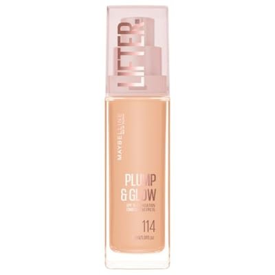 Maybelline Maybelline New York Foundation Lifter Plump & Glow All Day Wear Shade 114, 30ml