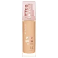 Maybelline Maybelline New York Foundation, Lifter Plump & Glow All Day Wear, Shade 118, 30ml