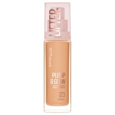 Maybelline Maybelline New York Foundation, Lifter Plump & Glow All Day Wear, Shade 123, 30ml