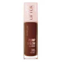 Maybelline Maybelline New York Foundation, Lifter Plump & Glow All Day Wear, Shade 385, 30ml