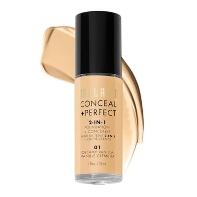 Milani Milani Conceal + Perfect 2-In-1 Foundation 01 Creamy Vanilla, 30ml