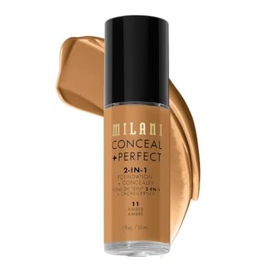 Milani Milani Conceal + Perfect 2-In-1 Foundation 11 Amber, 30ml