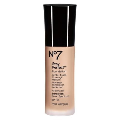 No7 No7 Boots No7 Stay Perfect Foundation (Cool Vanilla) by Boots 30 ml (Pack of 1) Cool Vanilla - Cool Vanilla