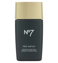 NO7 No7 Pro Artist Weightless Silk Sheer Foundation 30ml – Wheat