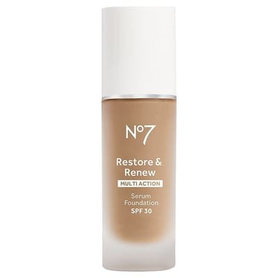 NO7 No7 Restore & Renew Serum Foundation Cool Vanilla, 30ml