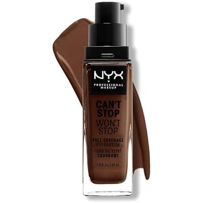 NYX Professional Makeup NYX Professional Makeup Can't Stop Won't Stop Up To 24H Full Coverage Foundation - 22.3 Walnut