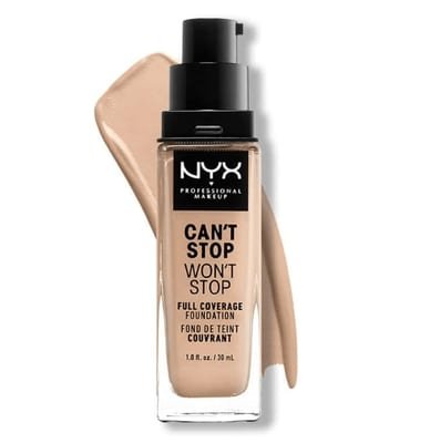 NYX NYX Can't Stop Won't Stop Full Coverage Foundation 24 Hr Matte Finish - 06 Vanilla