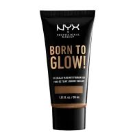 NYX NYX Professional Makeup Born To Glow Naturally Radiant Foundation – 18 Deep Sable