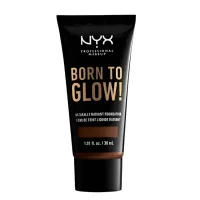 NYX NYX Professional Makeup Born To Glow Naturally Radiant Foundation – 22.3 Walnut