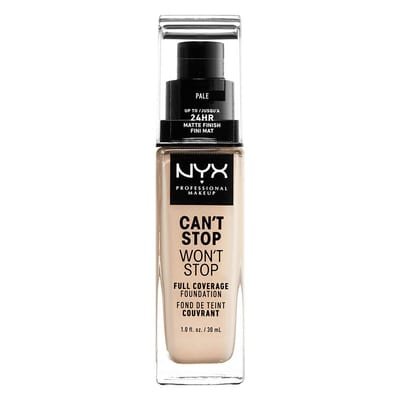 NYX NYX Professional Makeup Can't Stop Won't Stop Up To 24H Full Coverage Foundation - 02 Alabaster