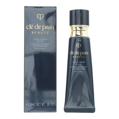 Radiant Clé De Peau Beauté Radiant Face Enhancer Spf 25 O10 Light Ochre Foundation 21ml