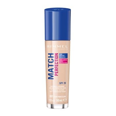 Rimmel Rimmel Match Perfection Foundation 001 Fair Porcelain - Fair Porcelain
