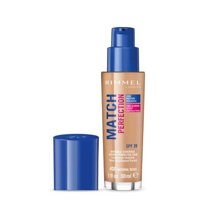 Rimmel Rimmel Match Perfection Foundation 400 Natural Beige - Natural Beige