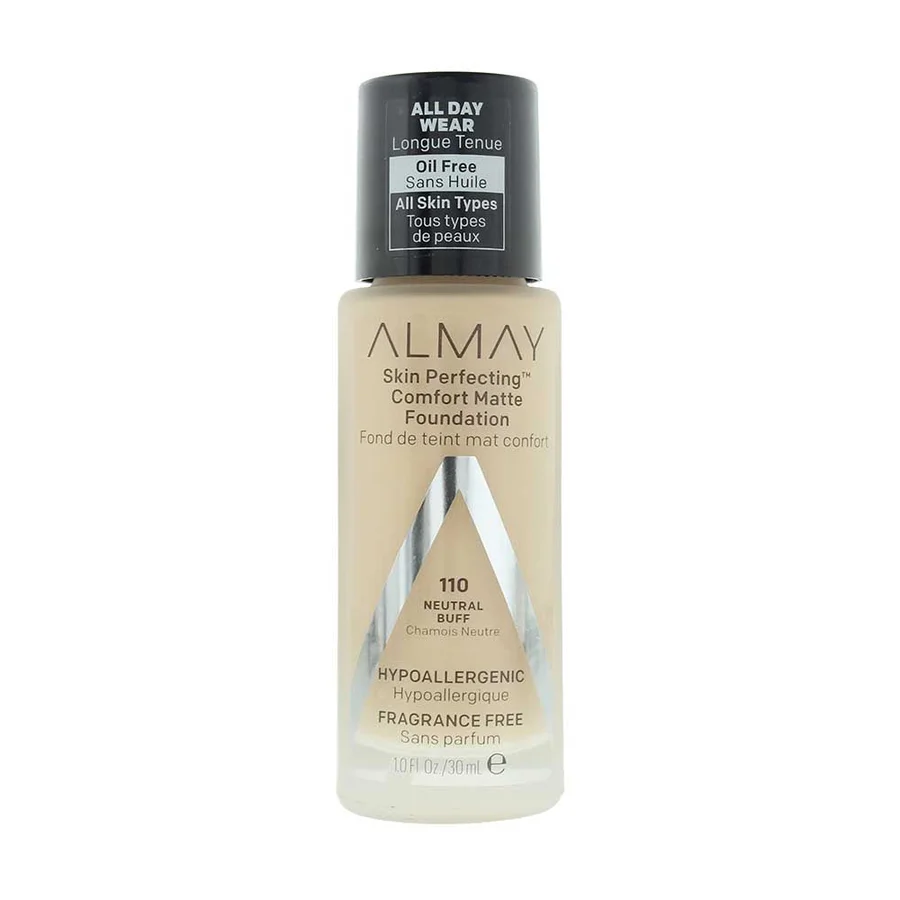 Skin Perfecting Almay Skin Perfecting Comfort Matte 110 Neutral Buff Foundation 30ml