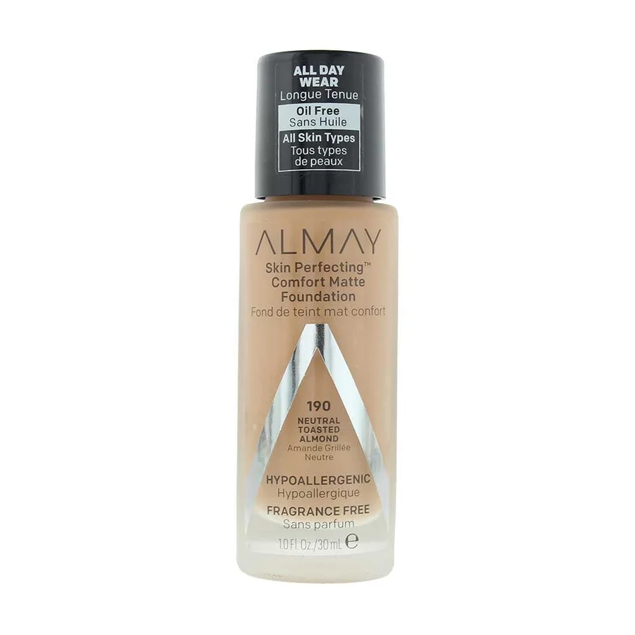 Skin Perfecting Almay Skin Perfecting Comfort Matte 190 Neutral Toasted Almond Foundation 30ml
