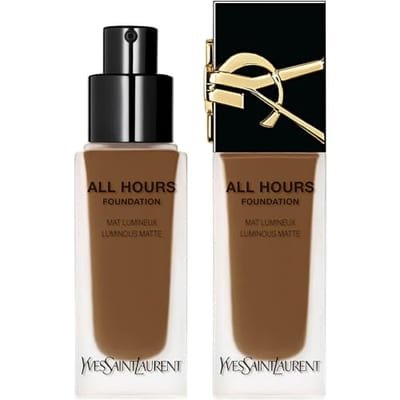Yves Saint Laurent Yves Saint Laurent Ysl All Hours Foundation Dw7, With Luminous Matte Finish And Lightweight 24H Full Coverage, Infused Hyaluronic Acid 25ml