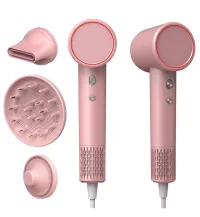 AirCraft AirCraft Airmotion High-Speed Ionic Hair Dryer With Heat Control And Diffuser – Blossom Pink