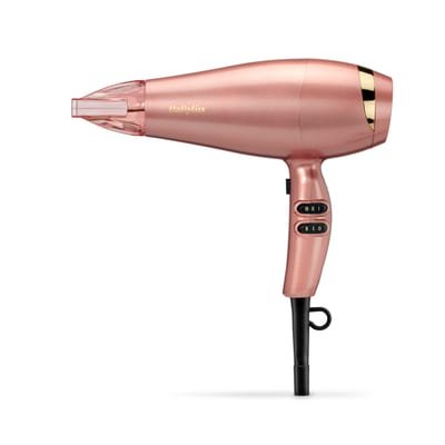BaByliss BaByliss Rose Gold Hair Dryer - 2100W Professional Ionic Blow Dryer