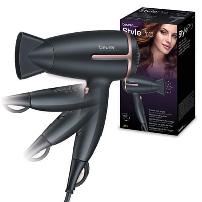 Beurer Beurer HC 25 travel hair dryer with ion function - Black