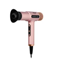 Carmen Carmen X Phil Smith Bldc Ionic Hair Dryer With Led Display Pink And Rose Gold