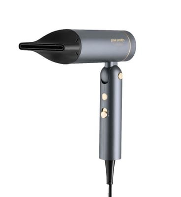 Carmen Carmen X Phil Smith Professional Bldc Motor Mini Foldable Hair Dryer Graphite With Champagne Accents