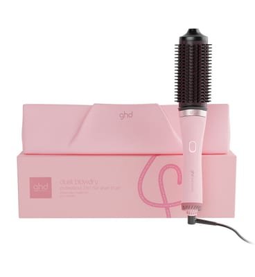GHD GHD Duet Blowdry Limited Edition Hair Dryer Brush In Dusted Pink