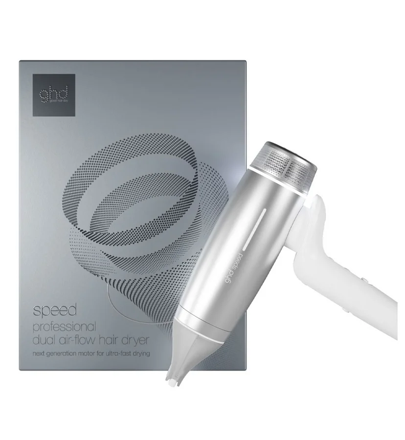 GHD GHD Speed Hair Dryer In Silver White
