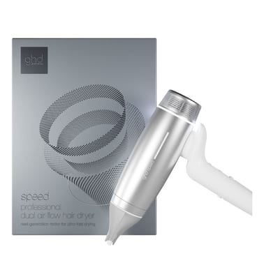 GHD GHD Speed Hair Dryer In Silver White