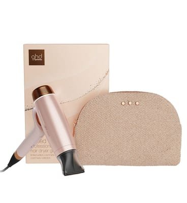 GHD GHD Speed Ionic Hair Dryer Festive Gift Set In Cashmere Beige