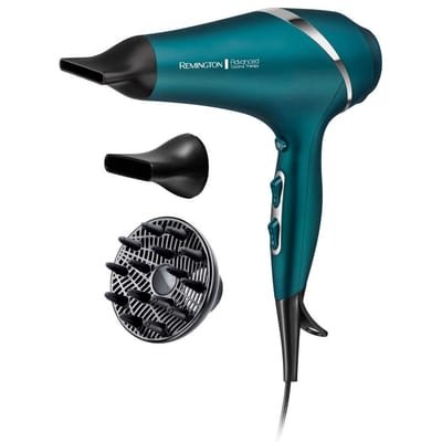 Remington Remington Advanced Coconut Therapy Hair Dryer (Infused with Coconut and UV Filters to Nourish Hair - Jade