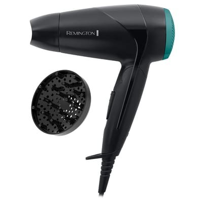 Remington Remington Travel Hair Dryer (Diffuser - Black