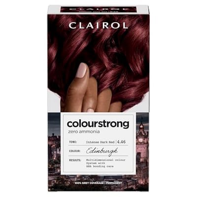Clairol Clairol Colour Strong Permanent Hair Dye 4.46 Intense Dark Red 199ml