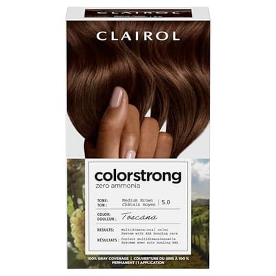 Clairol Clairol Colour Strong Permanent Hair Dye 5.0 Medium Brown 199ml
