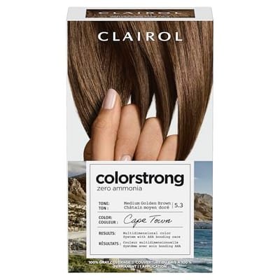 Clairol Clairol Colour Strong Permanent Hair Dye 5.3 Medium Golden Brown 199ml