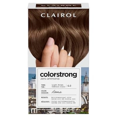 Clairol Clairol Colour Strong Permanent Hair Dye 6.0 Light Brown 199ml