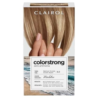 Clairol Clairol Colour Strong Permanent Hair Dye 8.0 Medium Blonde 199ml