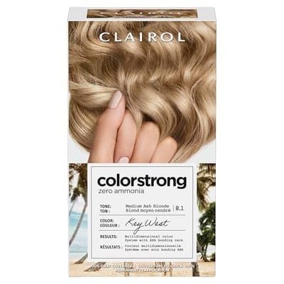 Clairol Clairol Colour Strong Permanent Hair Dye 8.1 Medium Ash Blonde 199ml