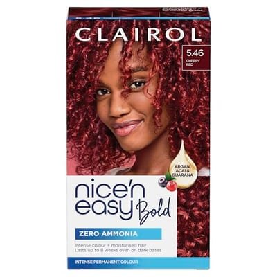 Clairol Clairol Nice'n Easy Bold Permanent Hair Dye 164Ml 5.46 Cherry Red
