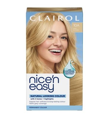 Clairol Clairol Nice'n Easy Crème Oil Infused Permanent Hair Dye 10A Baby Blonde 177ml