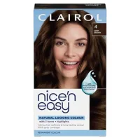 Clairol Clairol Nice'n Easy Crème Oil Infused Permanent Hair Dye 4 Dark Brown 177ml