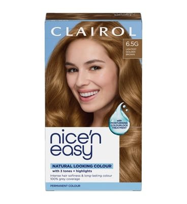 Clairol Clairol Nice'n Easy Crème Oil Infused Permanent Hair Dye 6.5G Lightest Golden Brown 177ml
