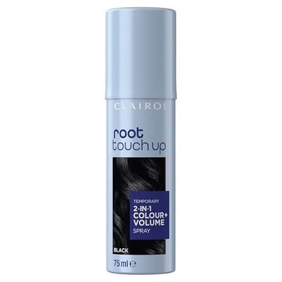 Clairol Clairol Root Touch Up 2 In 1 Spray Black 75ml