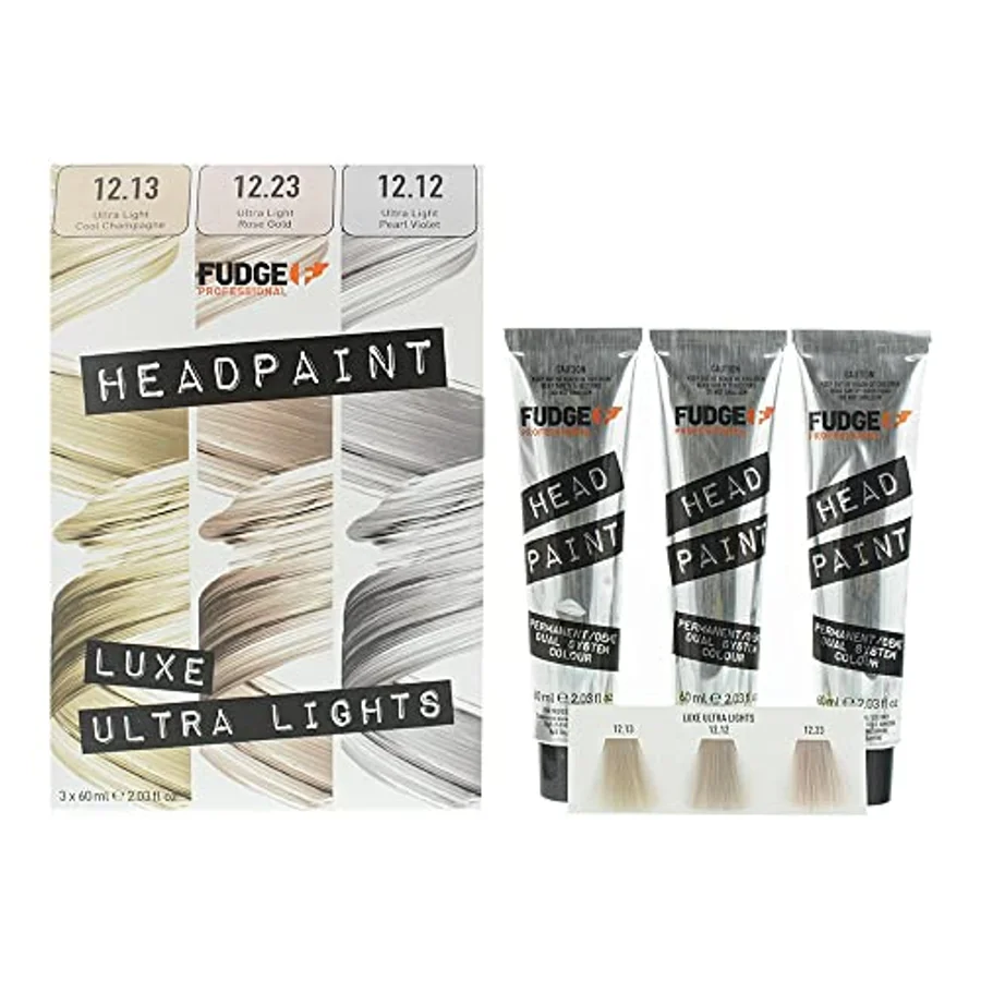 Fudge Professional Fudge Professional Head Paint High Lift Trio Kit 3 X 60ml 12.13/ 12.23/ 12.12