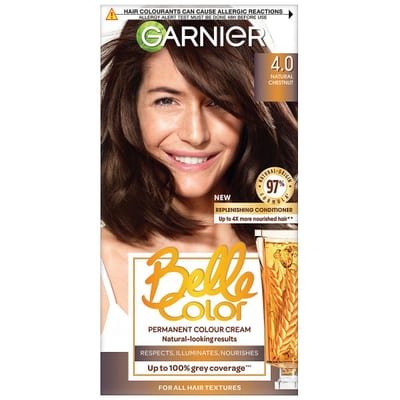 Garnier Garnier Belle Color 4 Natural Chestnut Permanent Hair Dye