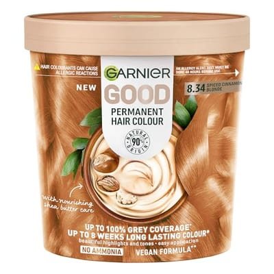 Garnier Garnier Good Ammonia-Free Permanent Hair Colour Shade 834 Spiced Cinnamon Blonde